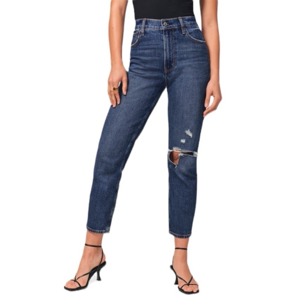 Abercrombie - The High Rise Mom Jean Curve Love Sz 12S